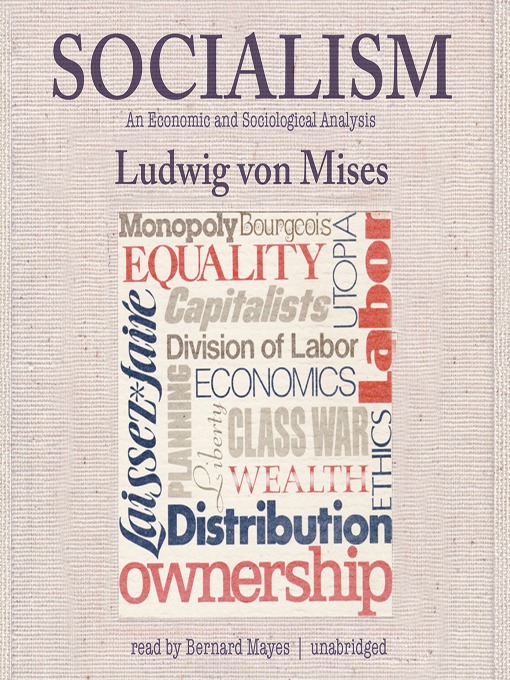 Title details for Socialism by Ludwig von Mises - Available
